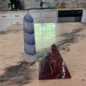 Crystal Tower and Pyramid